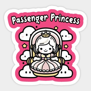 Passenger Princess Sticker